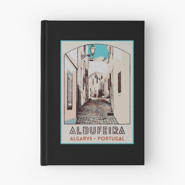 Item preview, Albufeira old town in Algarve, Portugal | Poster type city View designed and sold by Lemomo-artworks.