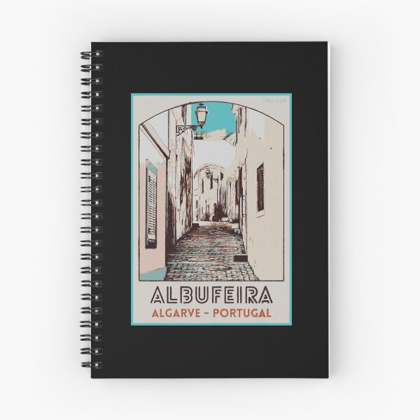 Item preview, Albufeira old town in Algarve, Portugal | Poster type city View designed and sold by Lemomo-artworks.