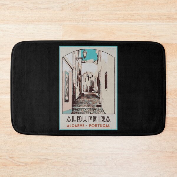 Item preview, Albufeira old town in Algarve, Portugal | Poster type city View designed and sold by Lemomo-artworks.