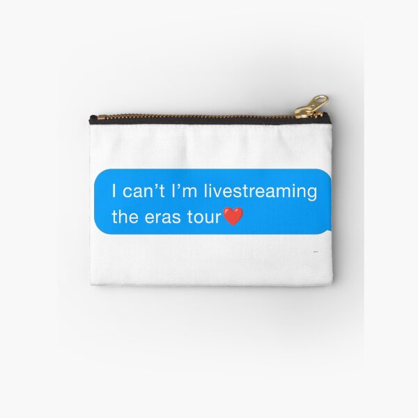 Item preview, busy livestreaming the eras tour text designed and sold by iswiftyouwould.