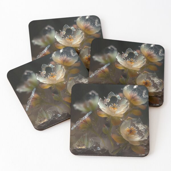 Item preview, Ice Flowers designed and sold by goldcov.