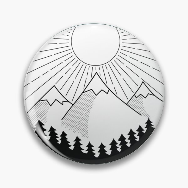 Item preview, Sunshine Mountains  designed and sold by LizzieSchumm.