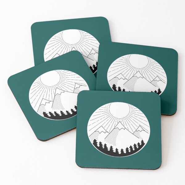 Item preview, Sunshine Mountains  designed and sold by LizzieSchumm.