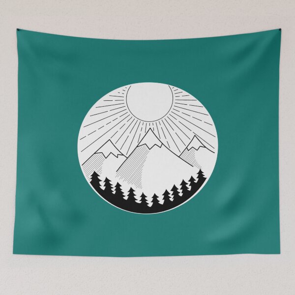Item preview, Sunshine Mountains  designed and sold by LizzieSchumm.