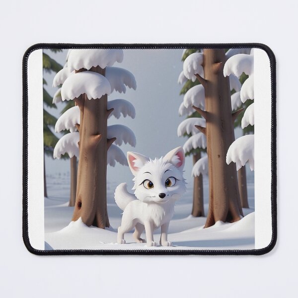 Item preview, White Fox cute Plus Case iPhone designed and sold by KnzSHOPPING.