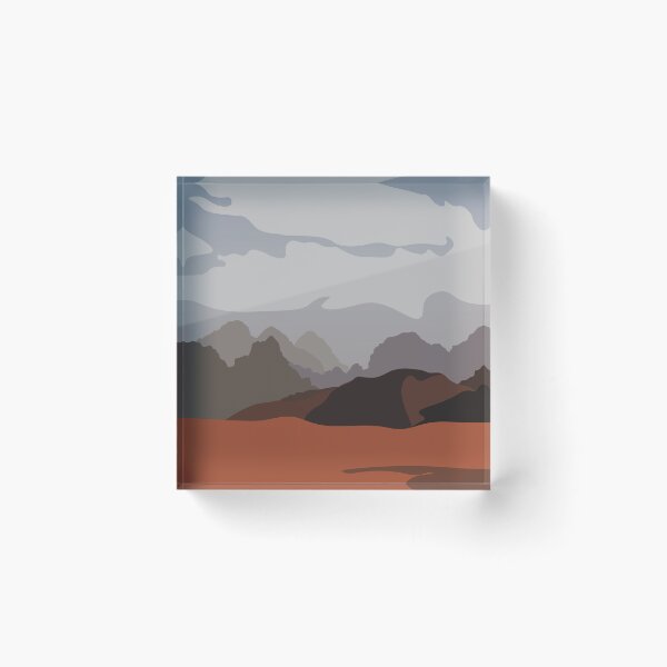 Item preview, Mountains in the Desert designed and sold by CosioInc.