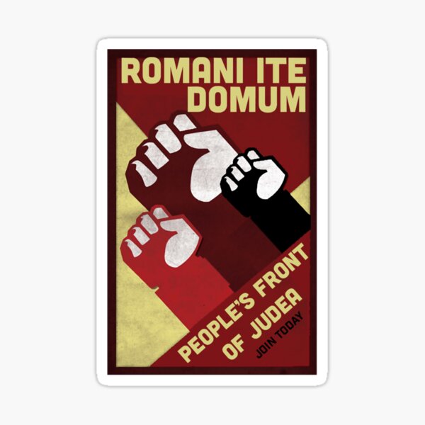 Artikel-Vorschau von People_s Front Of Judea - Roman_s Go Home, designt und verkauft von henyade.