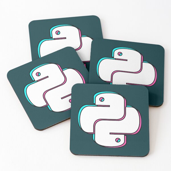 Item preview, Python Logo Glitch Glitchy   designed and sold by henyade.