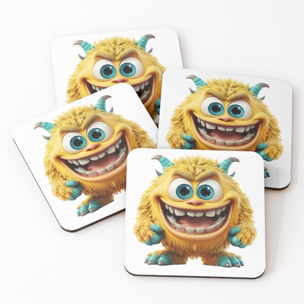 Item preview, Angry Monster #yellow designed and sold by ArtisticLaby.
