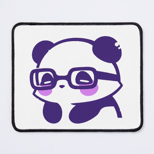 Item preview, Blushing Panda With Glasses designed and sold by SweetClicks123.