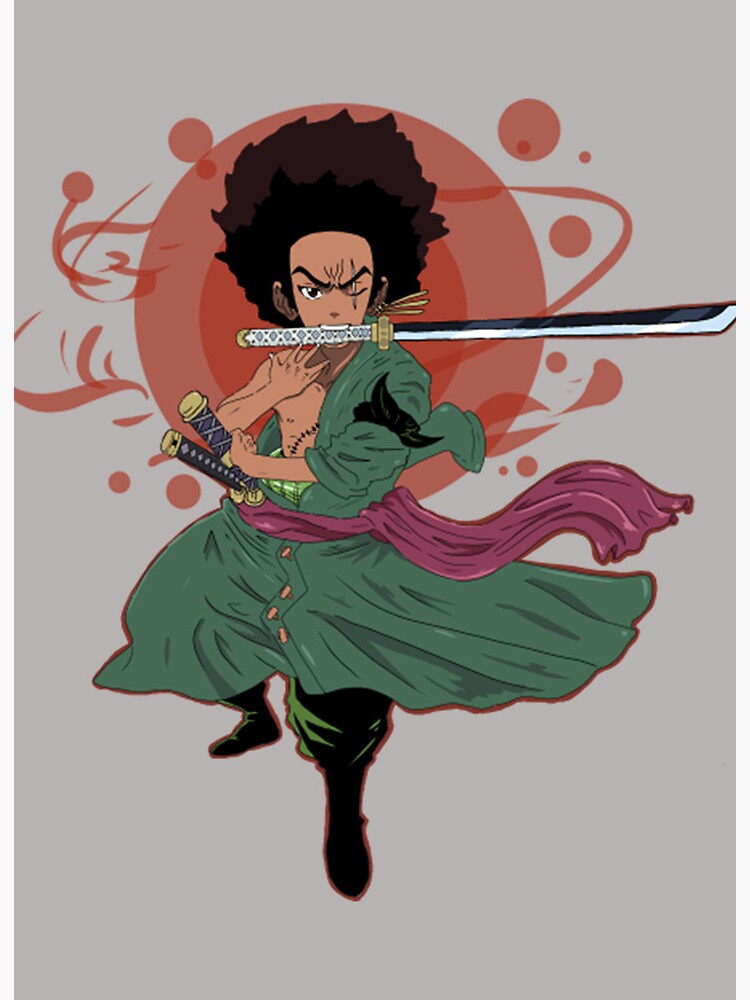 The Boondocks X Afro Samurai” Crossover art…