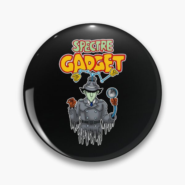 Item preview, Spooky Ghost 80's Cartoons Inspector Gadget Horror designed and sold by OrdinaryCopela.