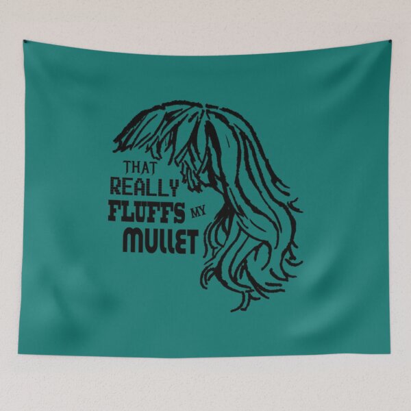 Item preview, That Really Fluffs My Mullet Design  designed and sold by LizzieSchumm.