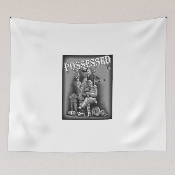 Item preview, POSSESSED Baseball ¾ Sleeve  designed and sold by yungdang.