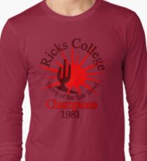 RICKS COLLEGE - 0209 Long Sleeve T-Shirt