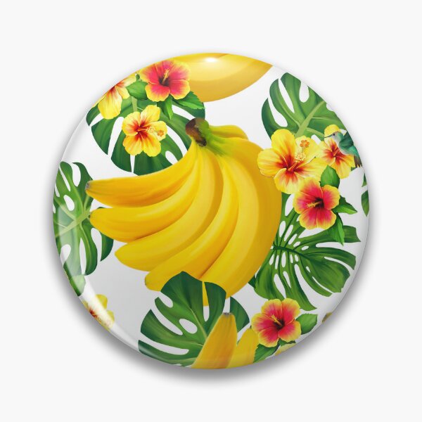 Item preview, Bananas ,tropical forest ,hibiscuses ,forest  designed and sold by letsgow8th.