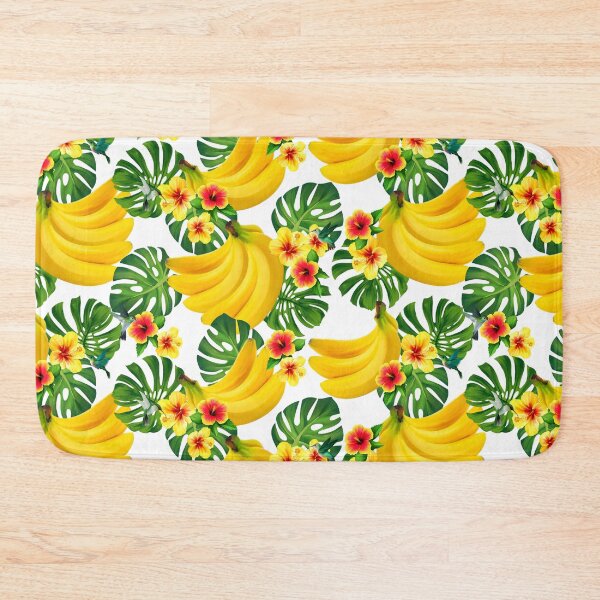 Item preview, Bananas ,tropical forest ,hibiscuses ,forest  designed and sold by letsgow8th.