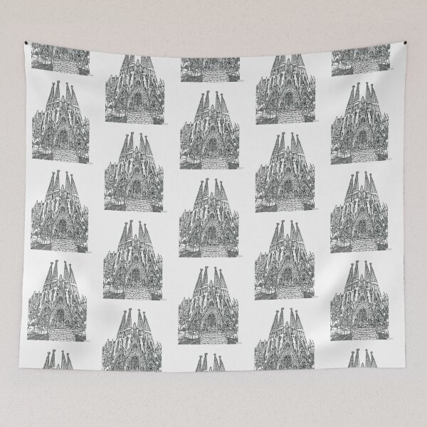 Item preview, Sagrada La Familia designed and sold by SalvadorMilagro.
