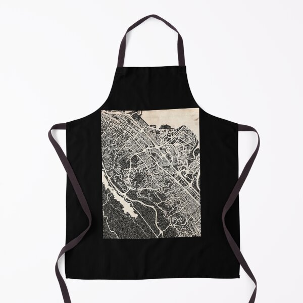 Item preview, San Mateo map California Ink lines Graphic designed and sold by SalvadorMilagro.