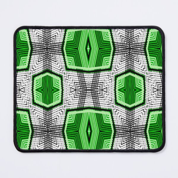 Item preview, Oriental arabian geometric ornament in green color designed and sold by fuzzyfox.
