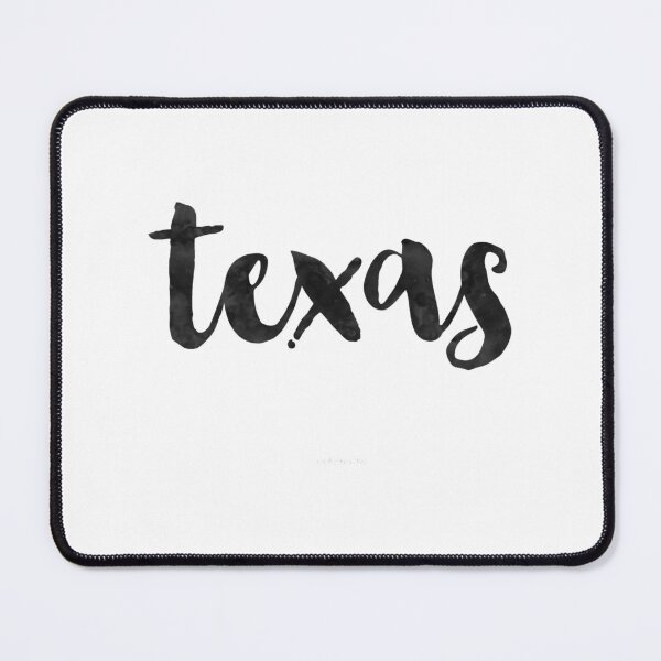 Item preview, texas - black ink calligraphy designed and sold by SalvadorMilagro.