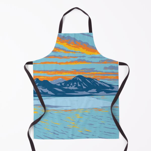 Item preview, Bonneville Salt Flats in Tooele County Utah USA WPA Art Poster designed and sold by patrimonio.
