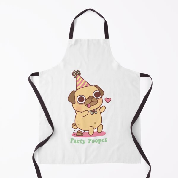 Item preview, Cute Little Pug Is A Party Pooper22 designed and sold by tristanpeterso.