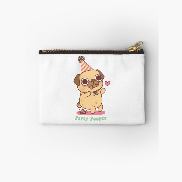 Item preview, Cute Little Pug Is A Party Pooper22 designed and sold by tristanpeterso.