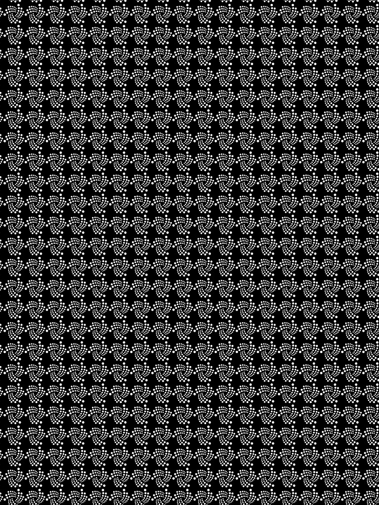 Thumbnail 3 of 3, Scarf, IOTA Pattern Crypto Coin Token Design designed and sold by ThatMerchStore.