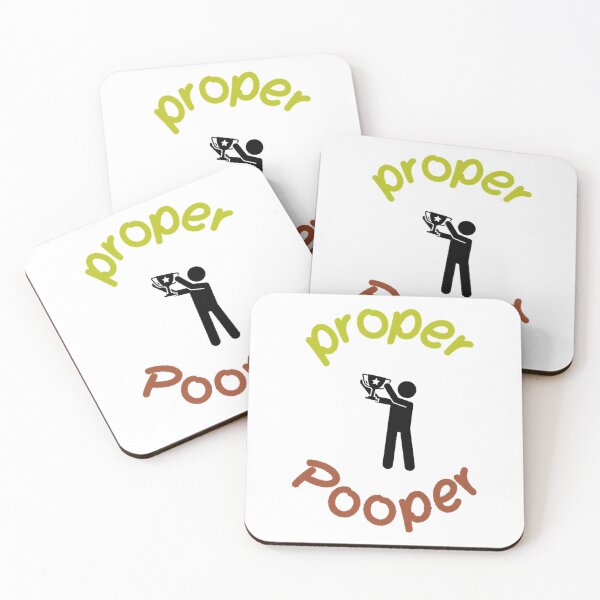 Item preview, Proper Pooper-Pooper-Strom Pooper-Funny-Graphic Design Active   designed and sold by tristanpeterso.