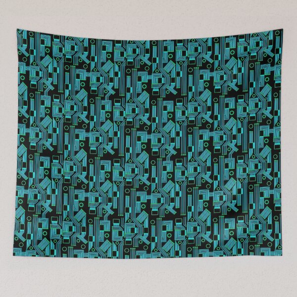Item preview, Circuitry pattern designed and sold by Laceyjae Digital Art.