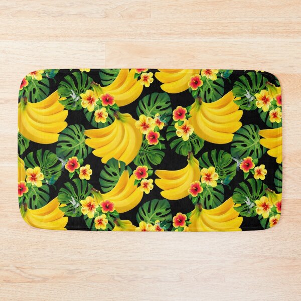 Item preview, Bananas ,tropical forest ,hibiscuses ,forest  designed and sold by letsgow8th.