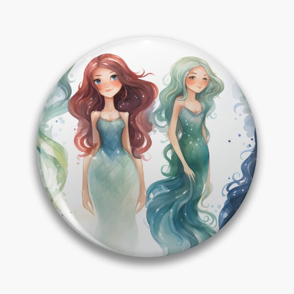 Item preview, Mermaids Pattern 20 designed and sold by DigitalPatternx.