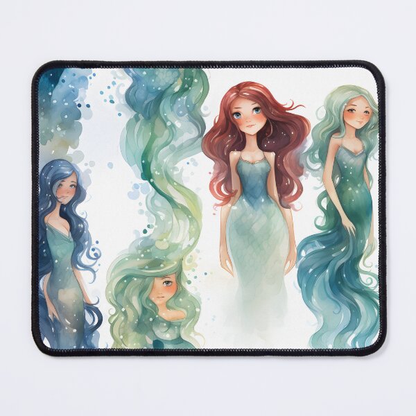 Item preview, Mermaids Pattern 20 designed and sold by DigitalPatternx.