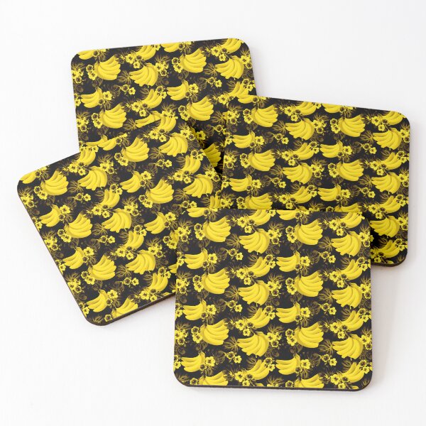 Item preview, Bananas ,tropical forest ,hibiscuses ,forest  designed and sold by letsgow8th.