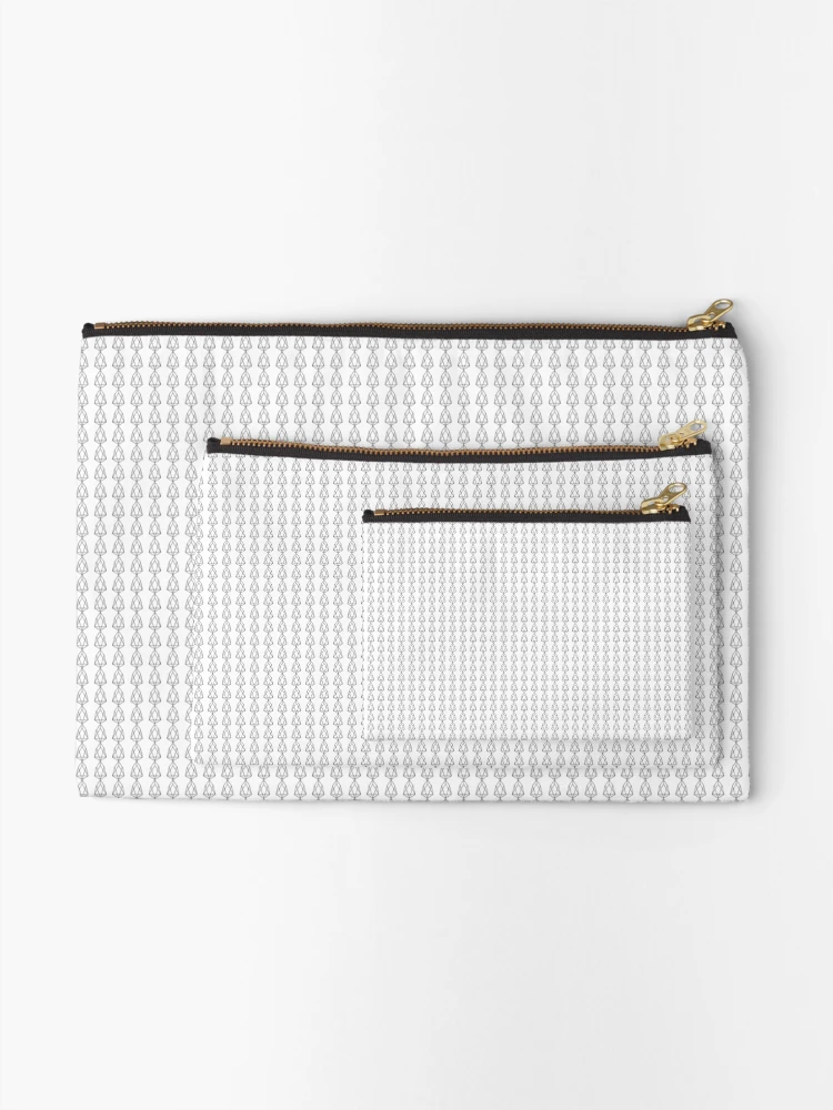 Thumbnail 2 of 4, Zipper Pouch, EOS Pattern Crypto Coin Token Design designed and sold by ThatMerchStore.