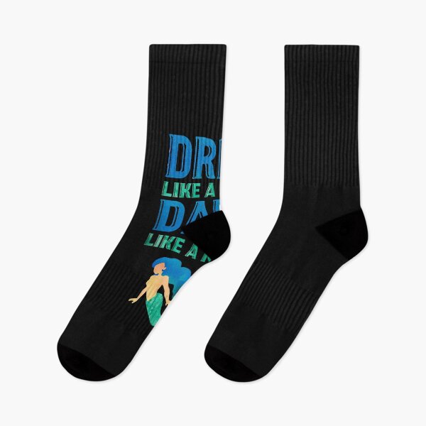 Item preview, Drink Like A Pirate Dance Like A Mermaid Beach Party Sayings   designed and sold by HollyBarne.