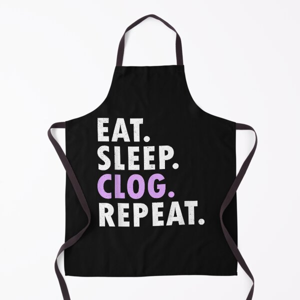 Item preview, Eat Sleep Clog Repeat Funny Clogging Dance designed and sold by HollyBarne.