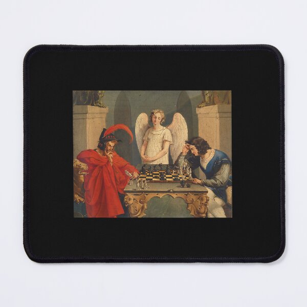 Item preview, Faust And Mephistopheles Playing Chess  designed and sold by HollyBarne.
