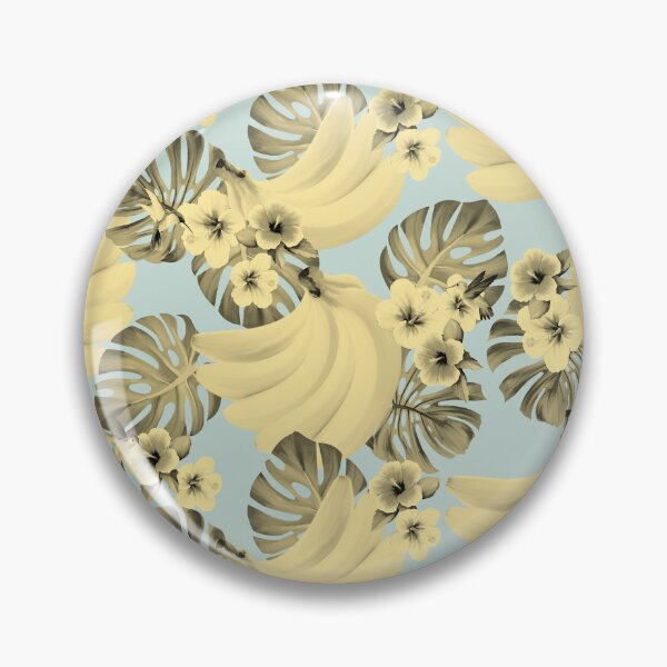 Item preview, Bananas ,tropical forest ,hibiscuses ,forest  designed and sold by letsgow8th.