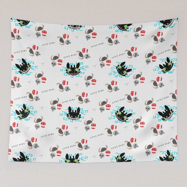 Item preview, Toothless the dragon in Collage  designed and sold by Ann SaltyPaw.