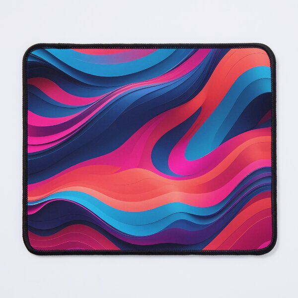 Item preview, Colorful Techno Wave-techno wavy pattern designed and sold by Omarupattern51.
