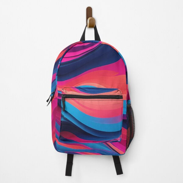 Item preview, Colorful Techno Wave-techno wavy pattern designed and sold by Omarupattern51.