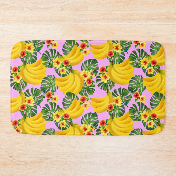 Item preview, Bananas ,tropical forest ,hibiscuses ,forest  designed and sold by letsgow8th.