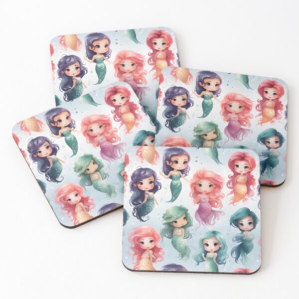 Item preview, Mermaids Pattern 21 designed and sold by DigitalPatternx.