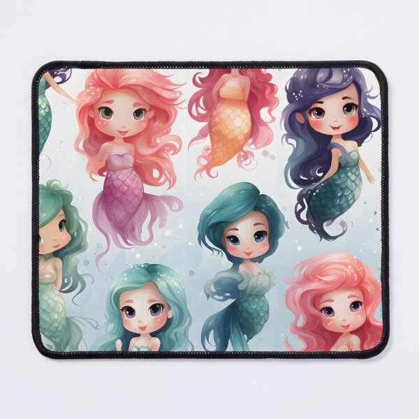 Item preview, Mermaids Pattern 21 designed and sold by DigitalPatternx.