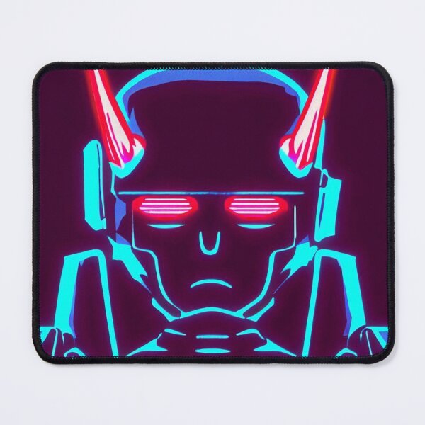 Item preview, Neon Futuristic Robot designed and sold by GloomyDay Store.