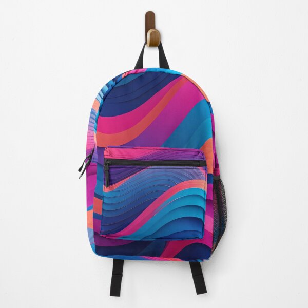 Item preview, Psychedelic Waves - techno wavy pattern designed and sold by Omarupattern51.