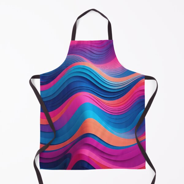 Item preview, Psychedelic Waves - techno wavy pattern designed and sold by Omarupattern51.