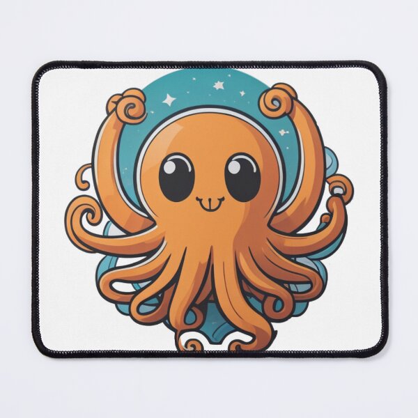 Item preview, Happy octopus designed and sold by StickerguyYYY.